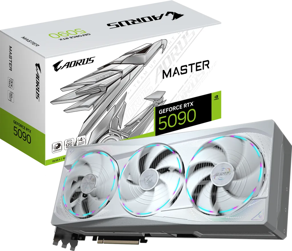 Gigabyte AORUS GeForce RTX 5090 Master ICE
