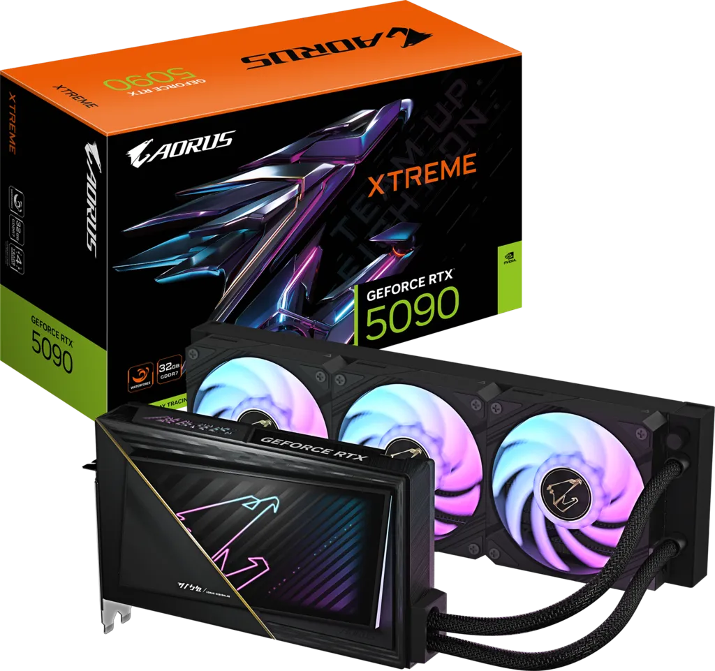 Gigabyte AORUS GeForce RTX 5090 XTREME WATERFORCE