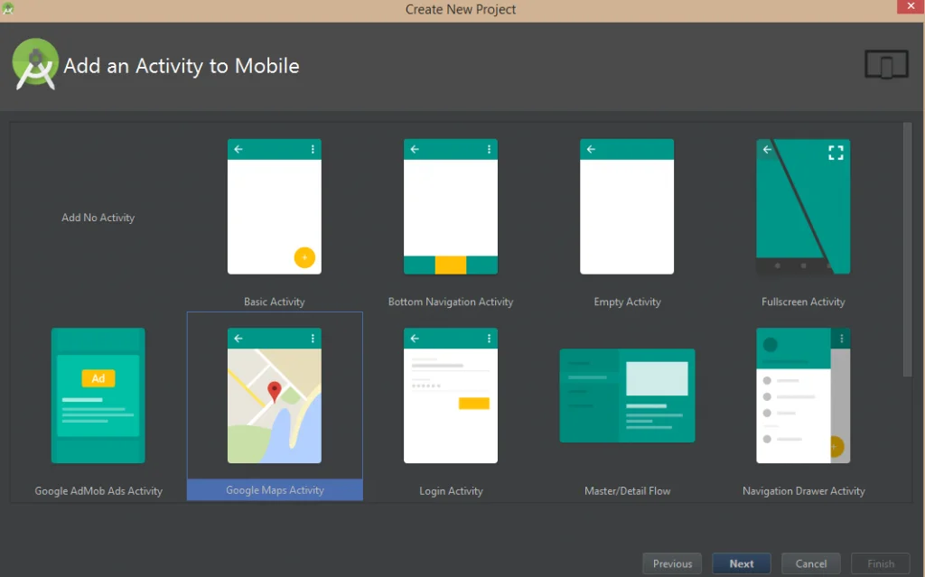 Google Map Activity