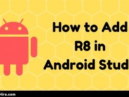 How to Add R8 in Android Studio