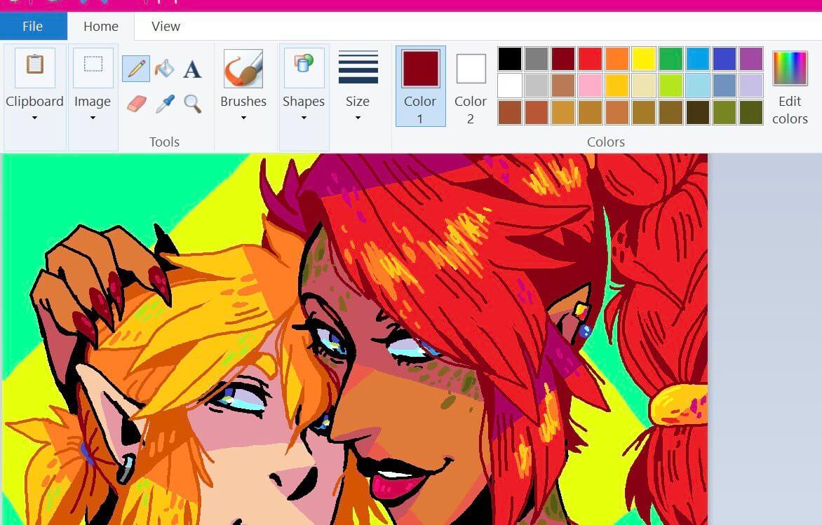 Best 30 Unbelievable Paintings Drawn On MS Paint! - Android Hire