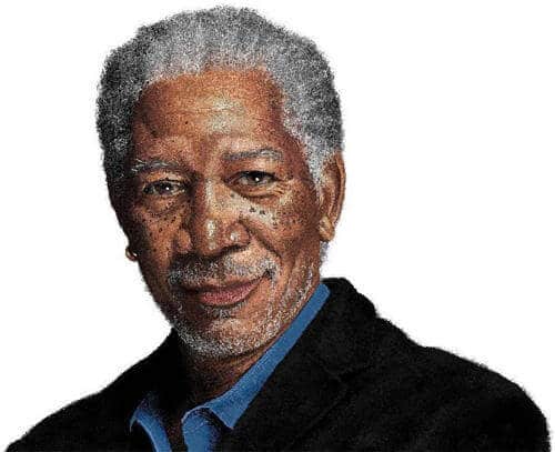 Can You Believe These 30 Paintings Were Drawn In Ms Paint? 20 Morgan freeman