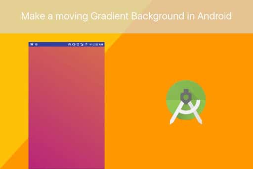 Change background transition in android
