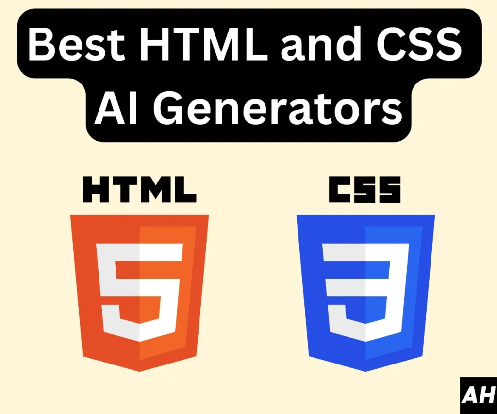 HTML and CSS AI Generators