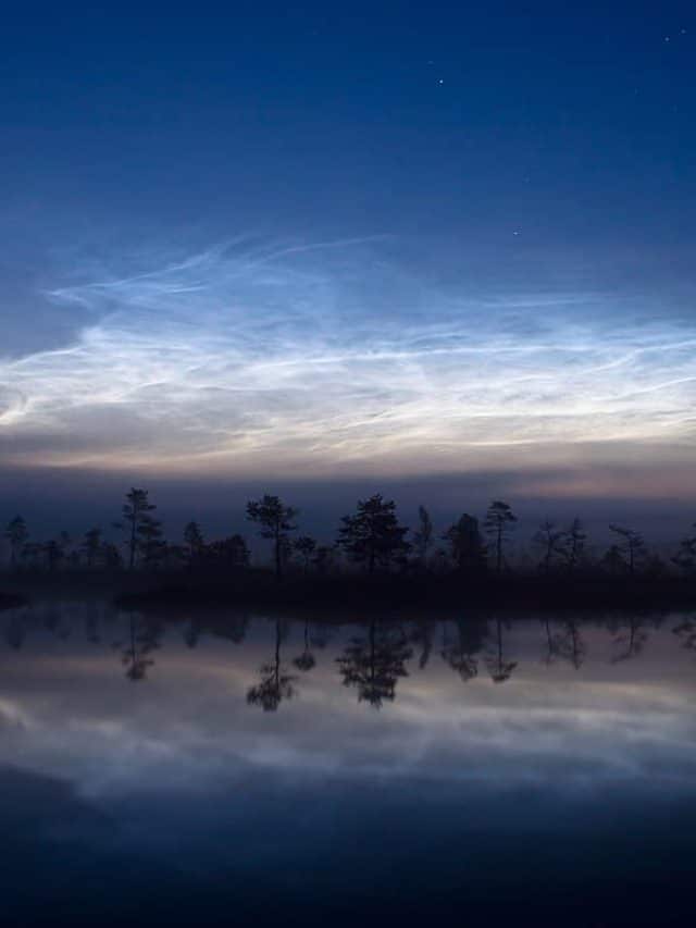Noctilucent Night Clouds Make Sheffield’s Midnight Look Like Sunset