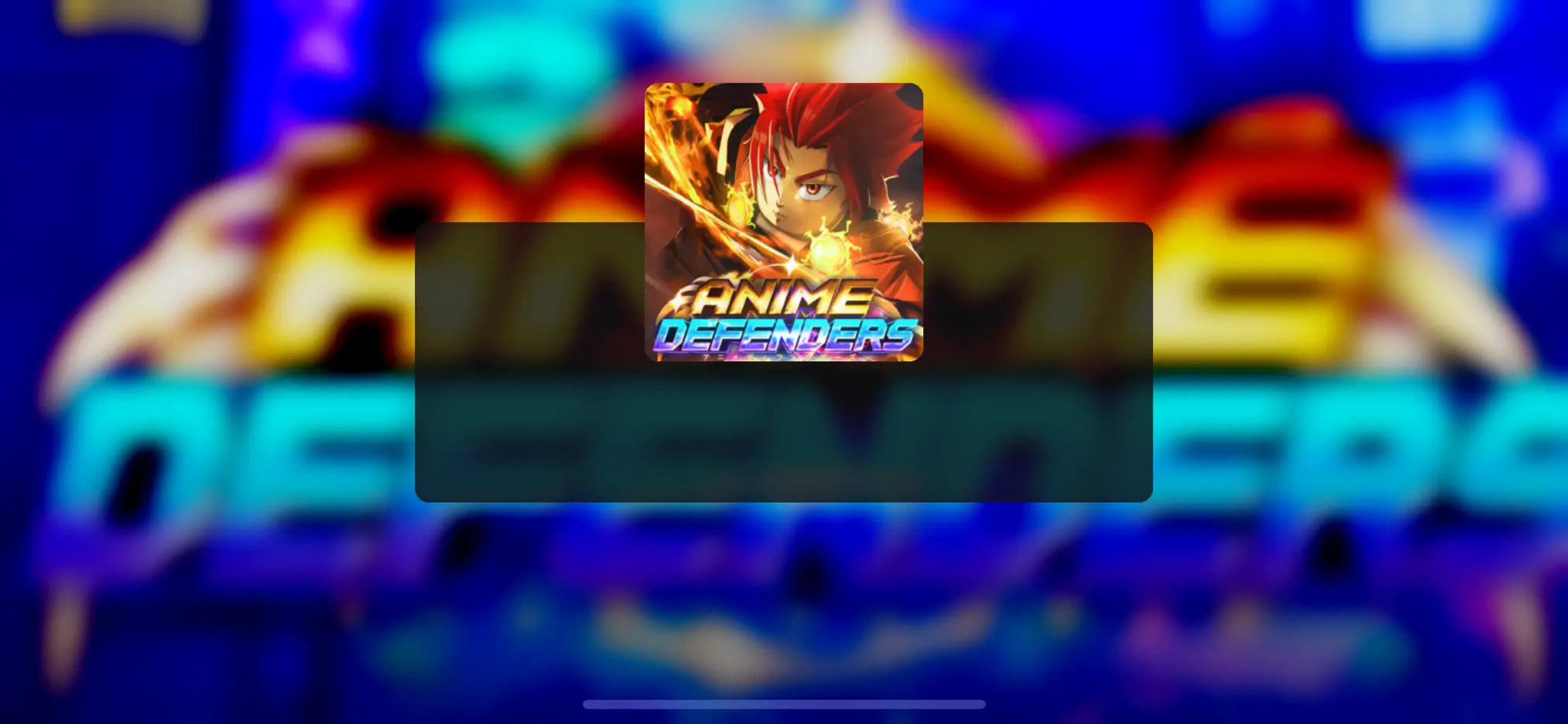 Anime Defenders Codes (January 2025)