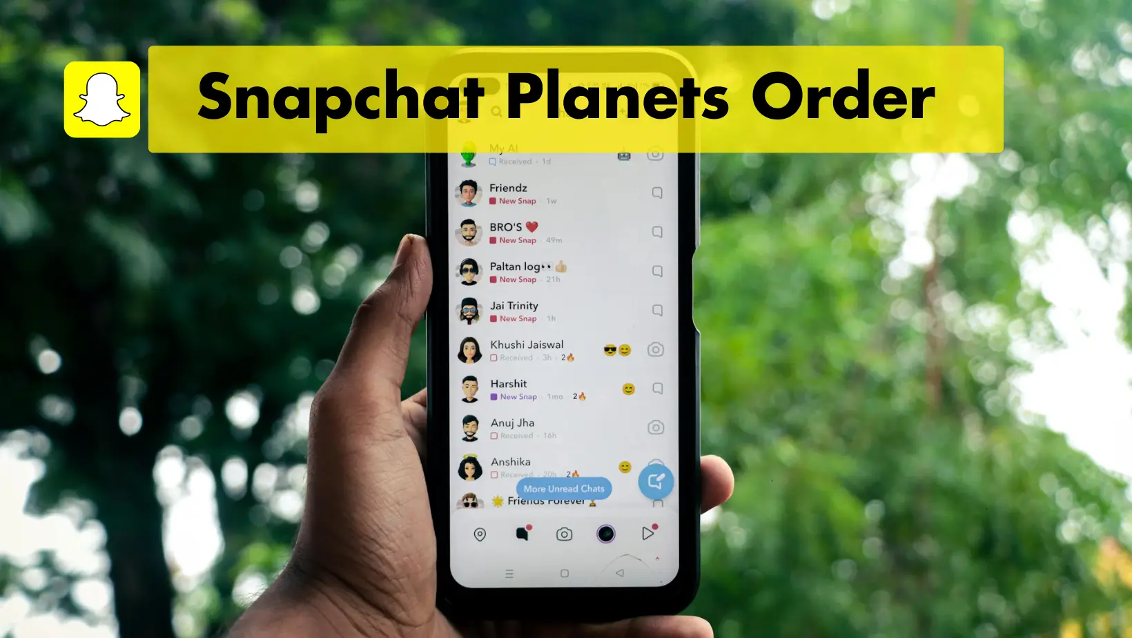 Snapchat Planets Order and Meaning Explained (2026 Guide)
