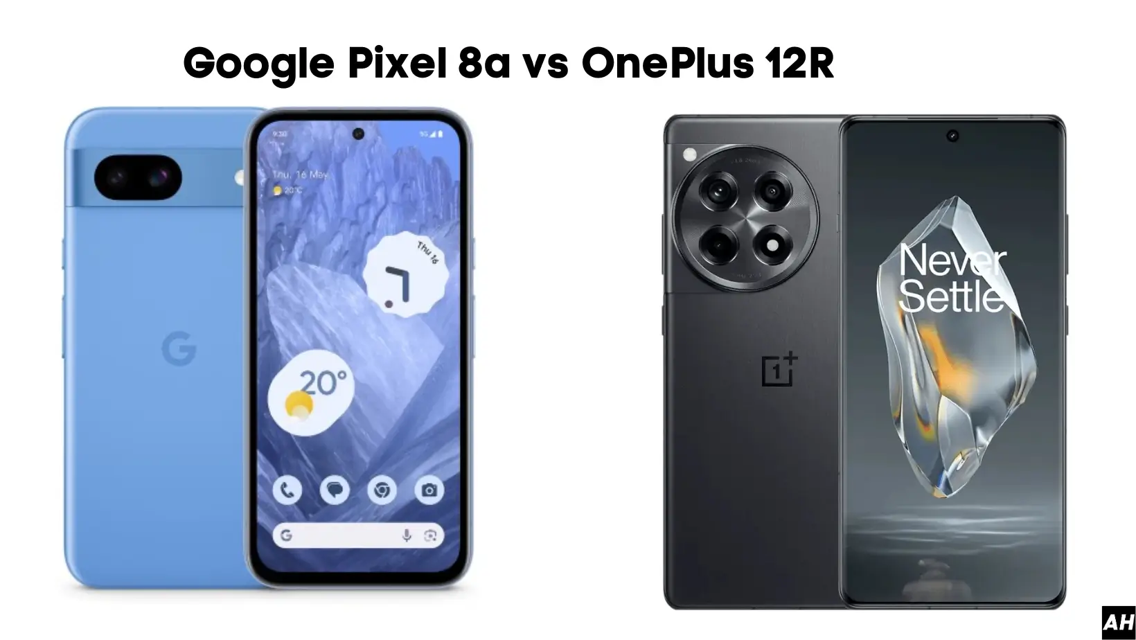 Google Pixel 8a vs OnePlus 12R