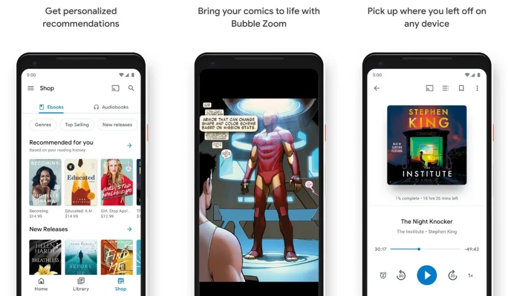 Google Play Books & Audiobooks