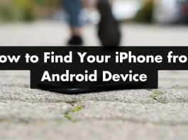Lost of your phone ? How to Find Your iPhone from Android