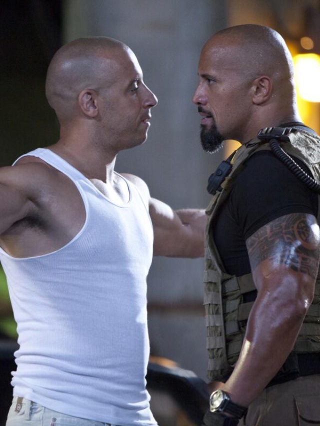 Dwayne Johnson’s Reaction to Vin Diesel at the Golden Globes