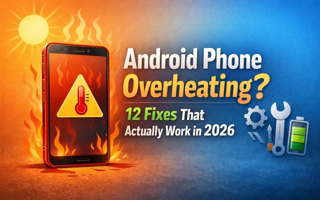 Android Phone Overheating? 12 Fixes That Actually Work in 2026