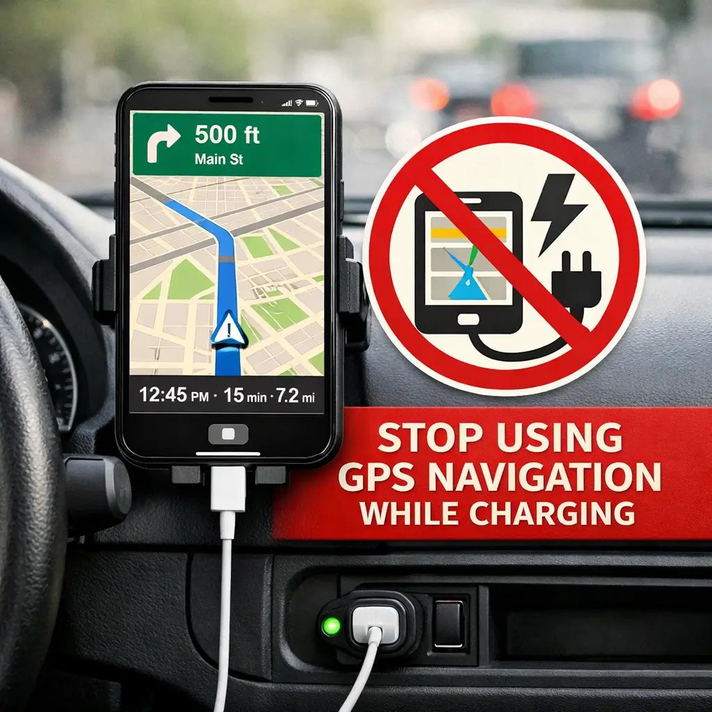Android Phone Overheating? 12 Fixes That Actually Work in 2026 6 Stop Using GPS Navigation While Charging