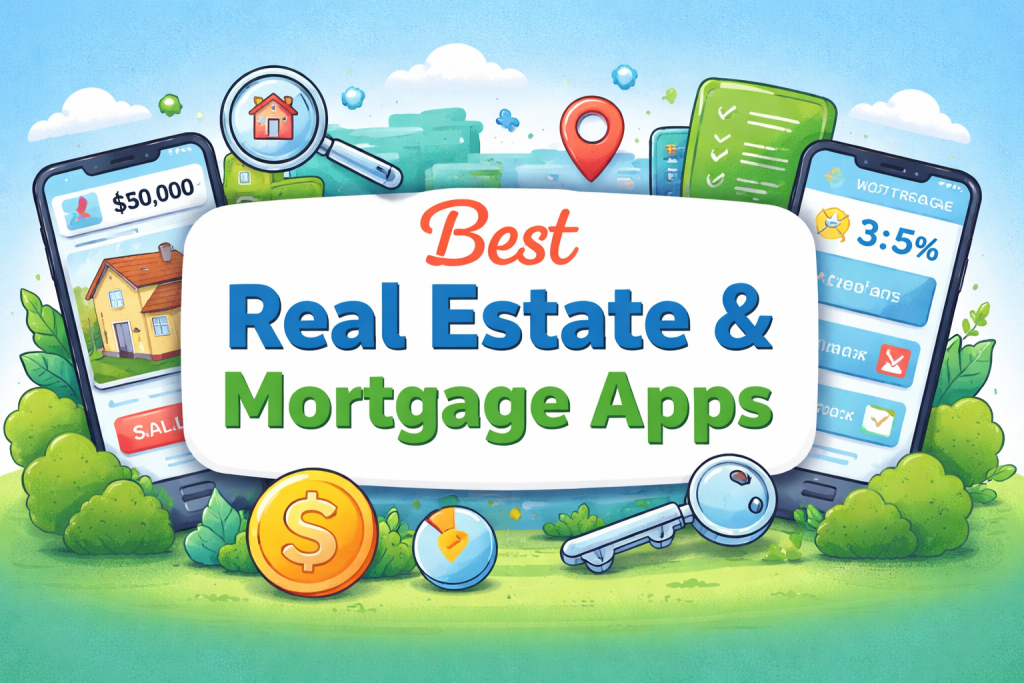 Real estate and mortgage app
