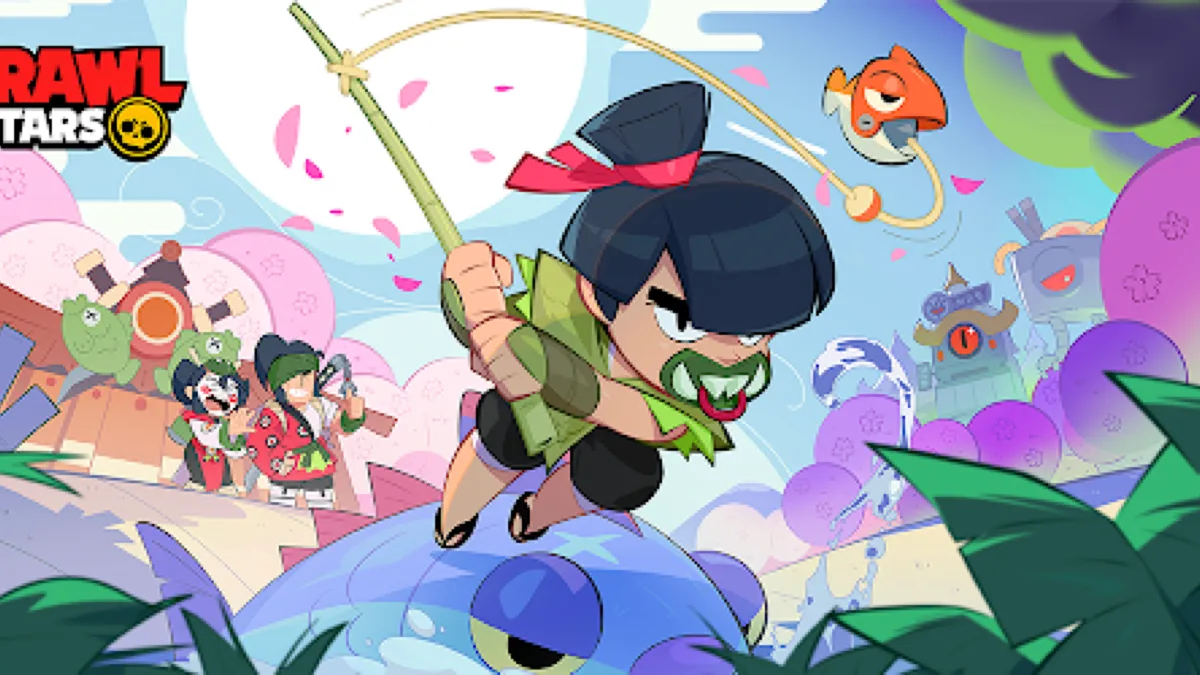 Brawl Stars team brawlers, a top free multiplayer Android game for playing with friends in a party