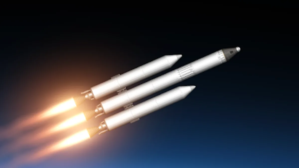 Spaceflight Simulator rocket building, the best free physics sandbox game for Android