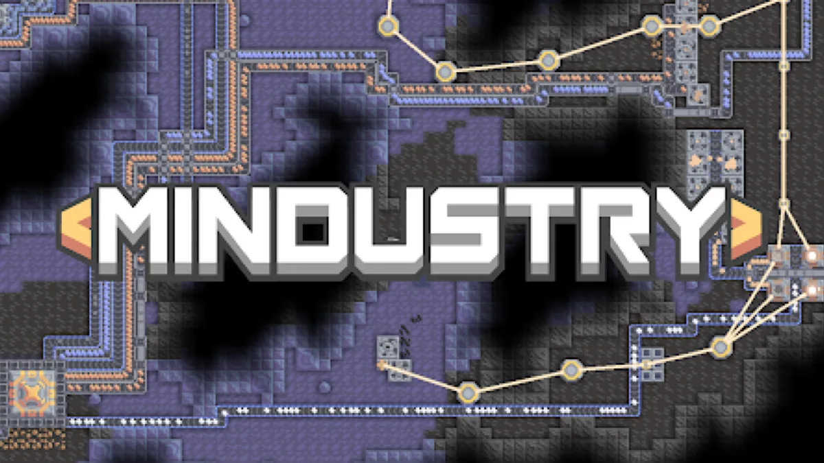 Mindustry factory building sandbox, a free and ad-free Android sandbox game