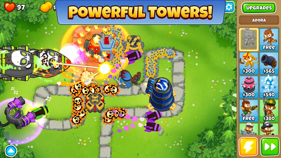 Bloons TD 6 official Play Store screenshot