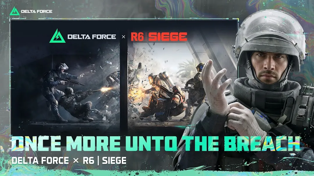 Delta Force mobile gameplay screenshot, a tactical FPS and extraction shooter for Android