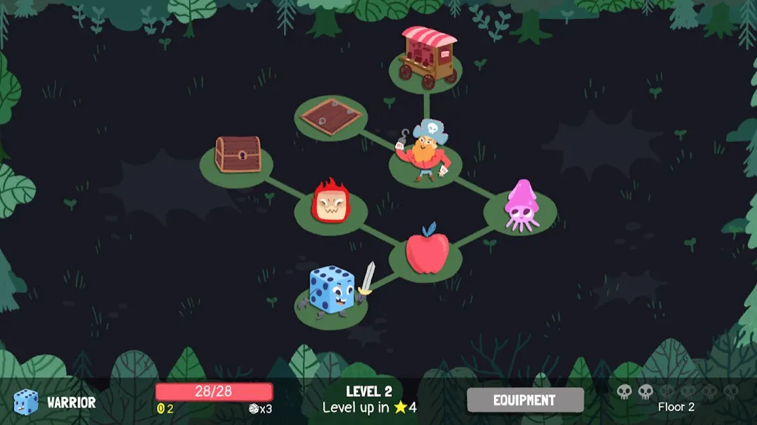 Dicey Dungeons official Play Store screenshot