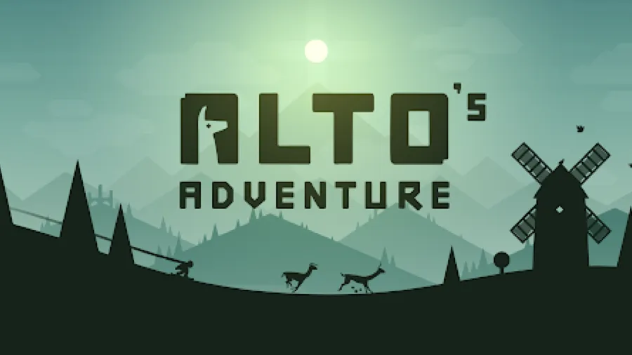 Alto's Adventure endless snowboarding, an 84MB Android game for weak phones
