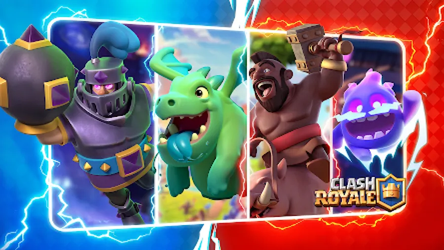 Clash Royale friendly battle, a free two-player Android duel with no ads