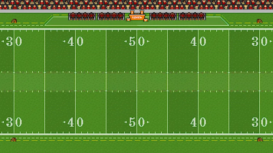 Retro Bowl pixel-art American football, an 81MB ad-free Android game