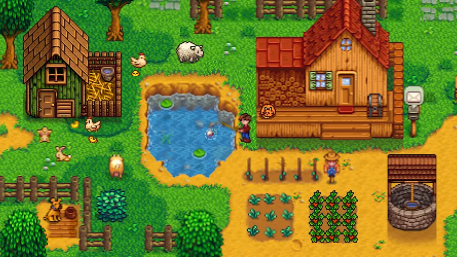 Stardew Valley farm life sandbox, the best offline life simulation game for Android