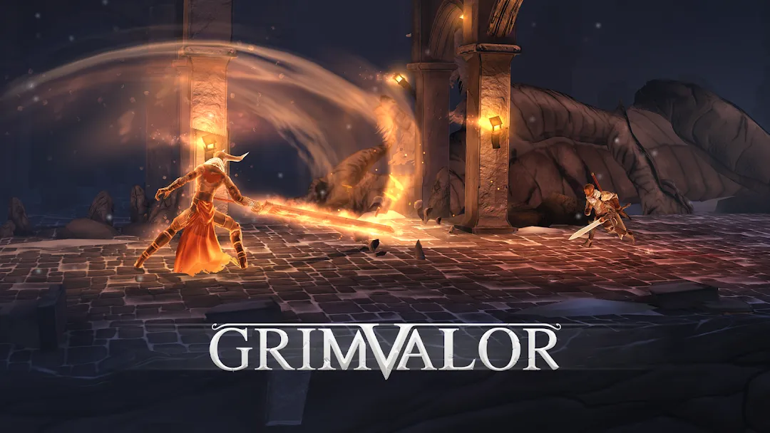 Grimvalor on Android, the best offline action RPG for Android in 2026