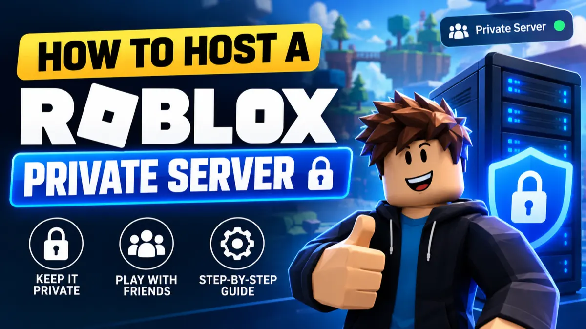 How to host a Roblox private server &mdash; guide to VIP links, settings and free private servers