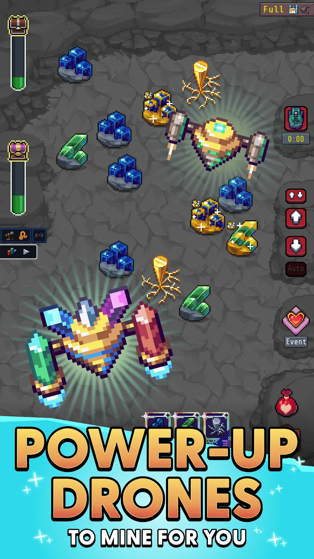 Idle Obelisk Miner official Play Store screenshot
