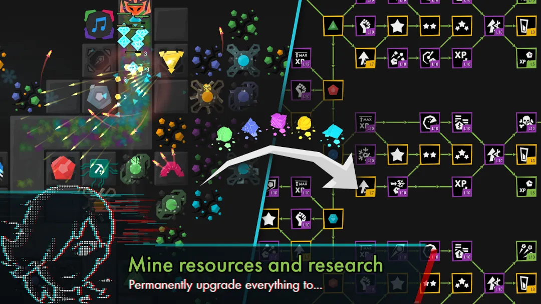 Infinitode 2 official Play Store screenshot