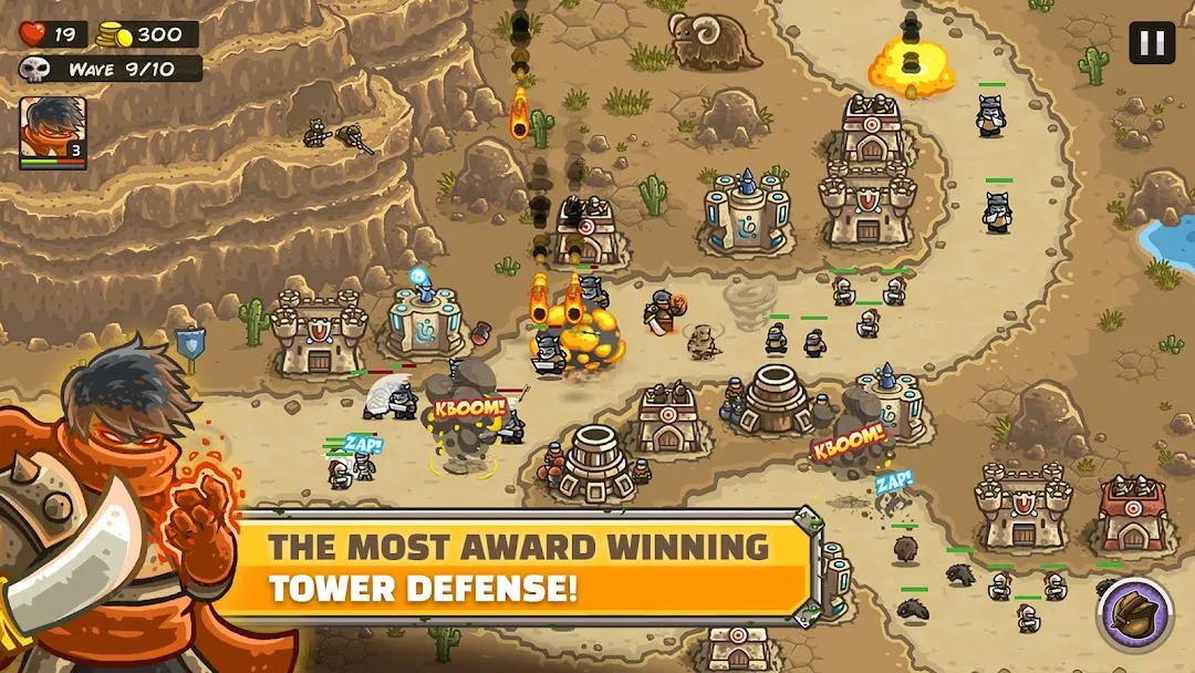 Kingdom Rush Frontiers official Play Store screenshot