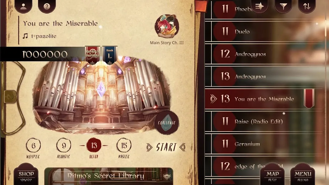 Lanota official Play Store screenshot