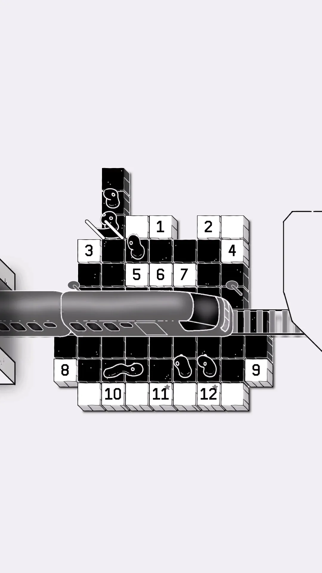 LOK Digital gameplay on Android, a deduction word-grid puzzle game with no ads