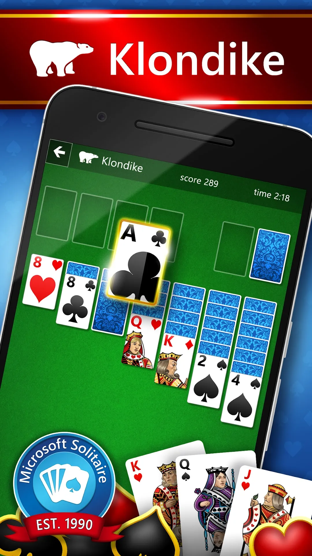 Microsoft Solitaire Collection official Play Store screenshot
