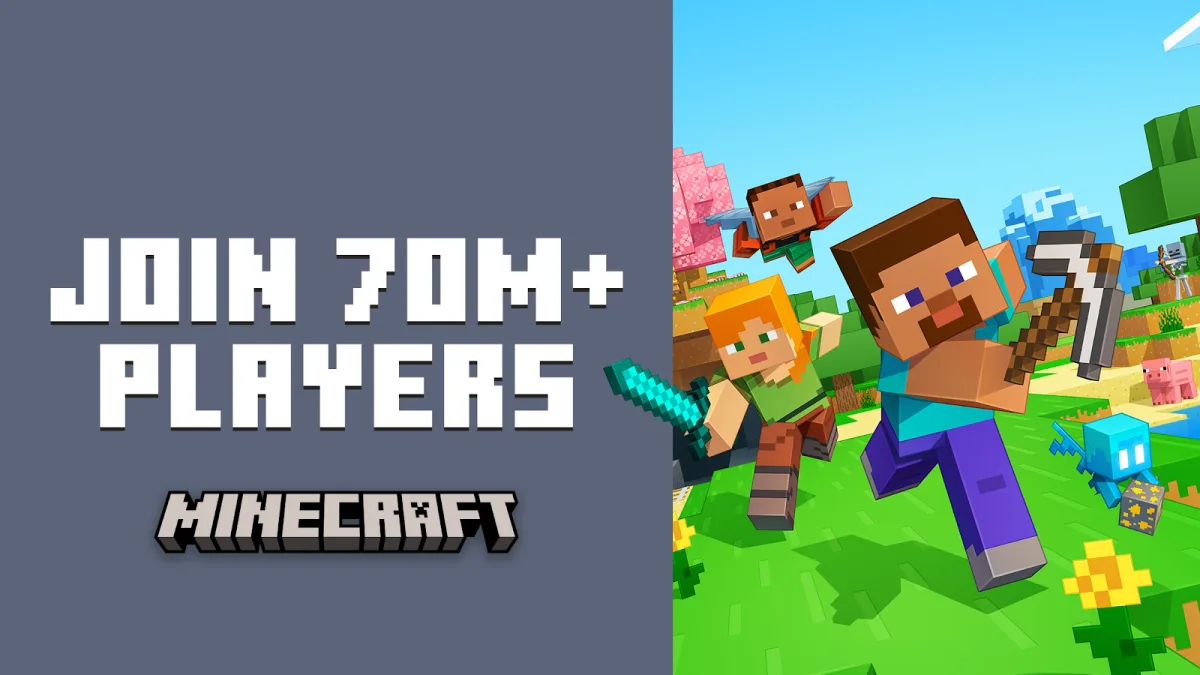 Minecraft Android screenshot, an offline sandbox game you can play without Wi-Fi