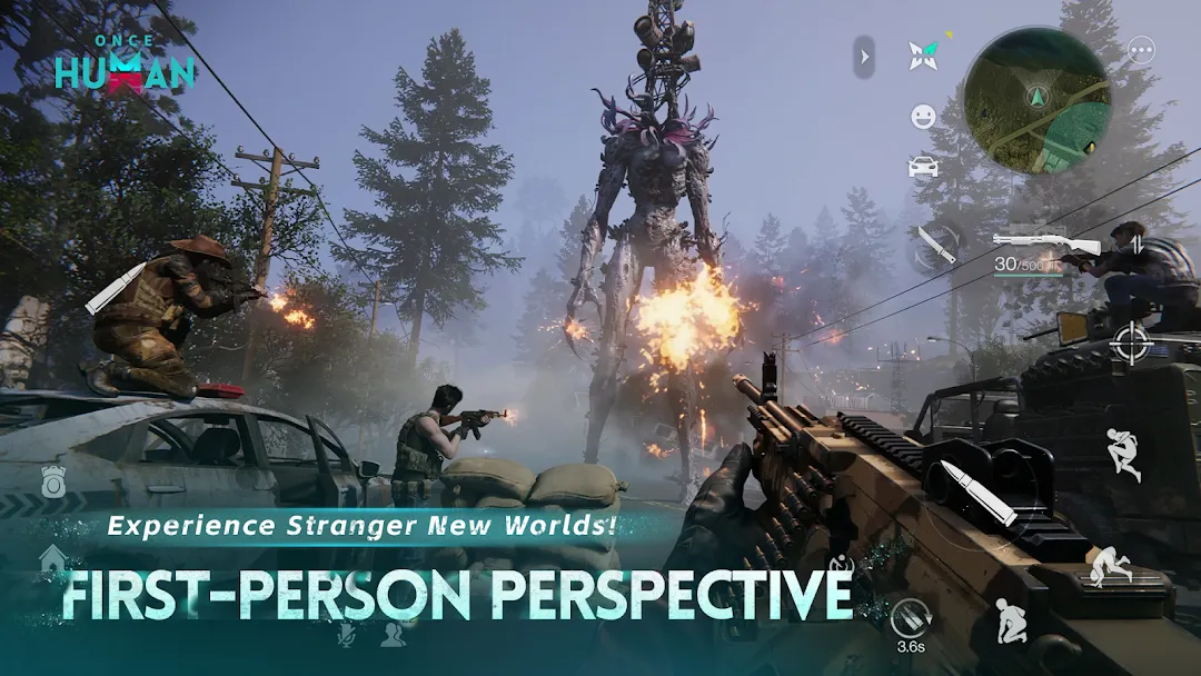 Once Human on Android, a free open-world survival game with seasonal server wipes