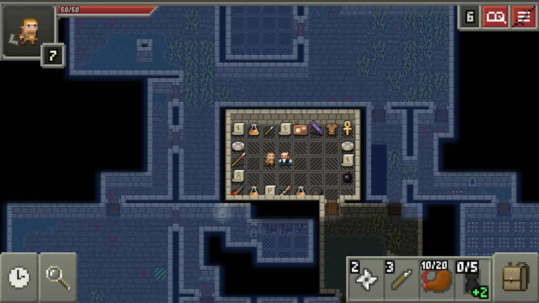 Shattered Pixel Dungeon on Android, the best free offline RPG for Android with no ads