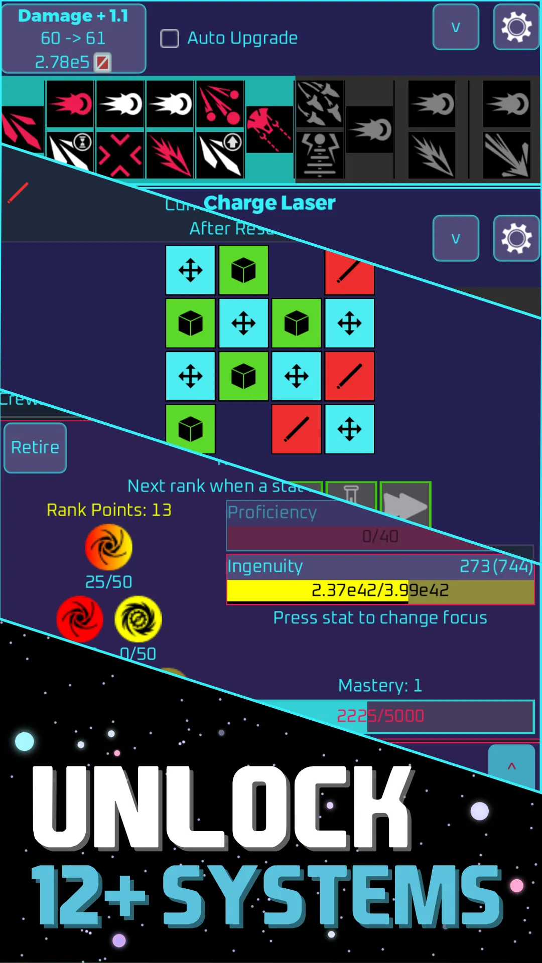 Unnamed Space Idle official Play Store screenshot
