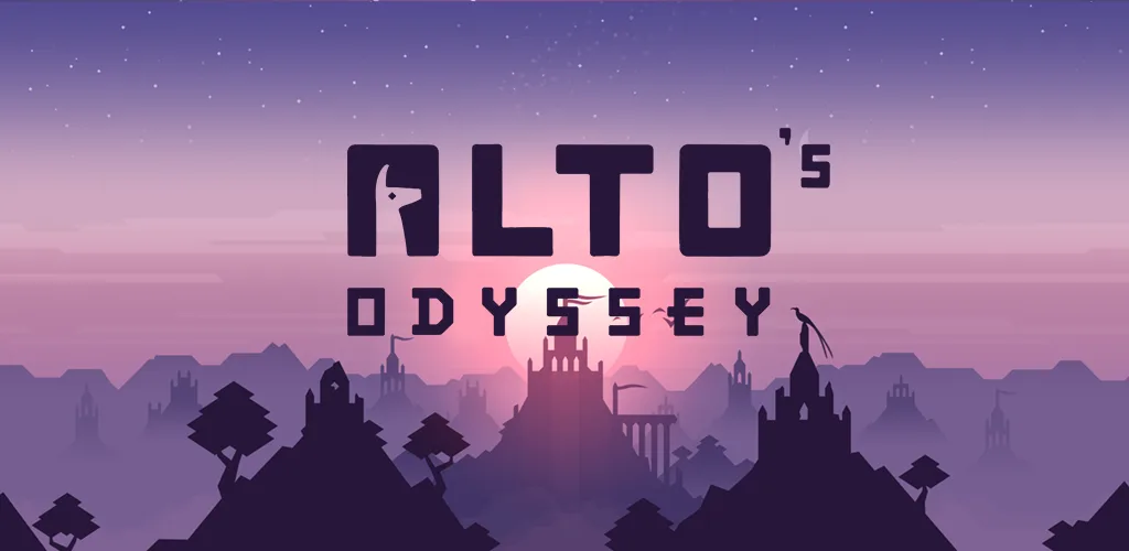 Alto's Odyssey, a calm free sandboarding game on Android