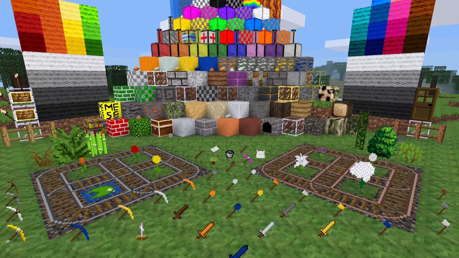 A voxel world of dirt, trees, and crafted blocks, the same loop as the best crafting games in 2026