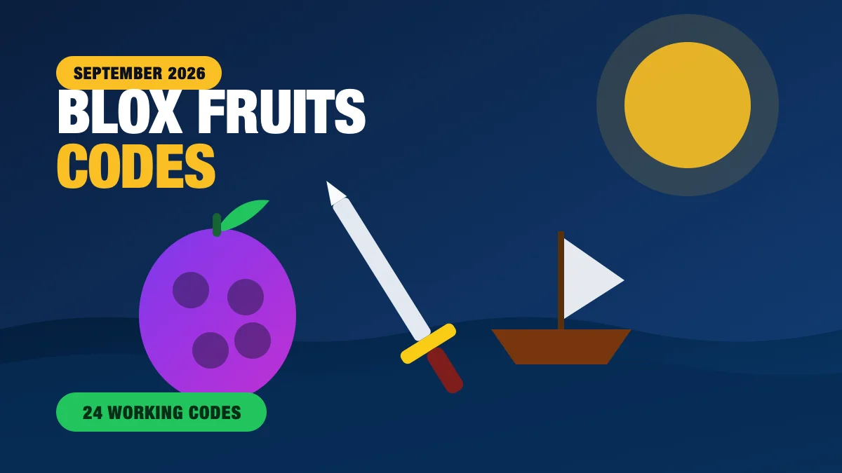 Blox Fruits Codes (October 2026): All 25 Working Codes
