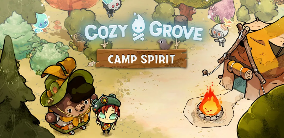 Cozy Grove Camp Spirit Netflix, a no-shop Animal Crossing-like camp on Android