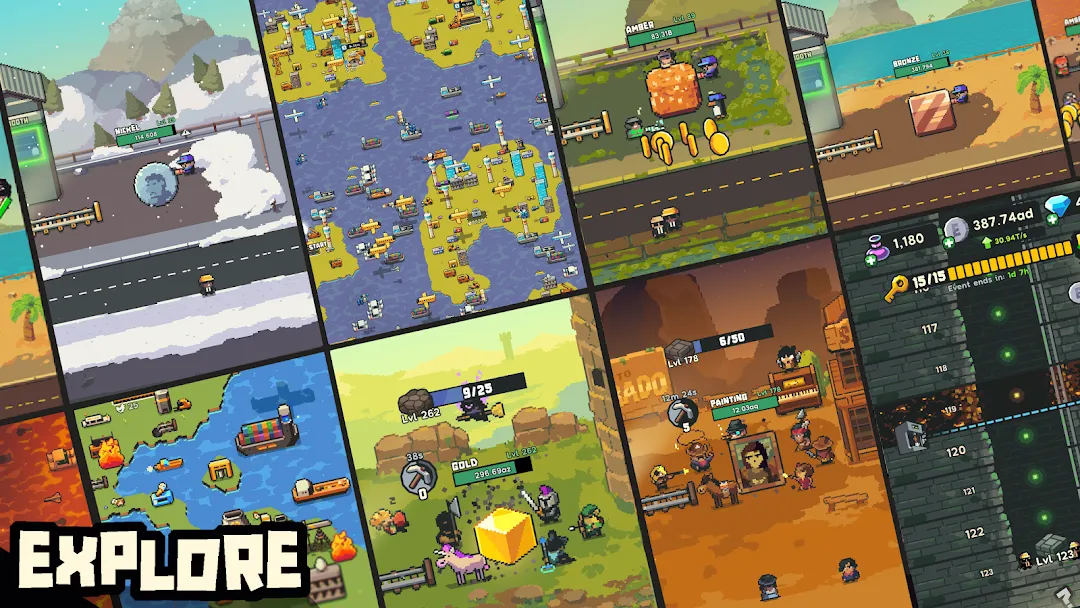 Earth Inc. Tycoon Idle Miner screenshot for Android and iPhone