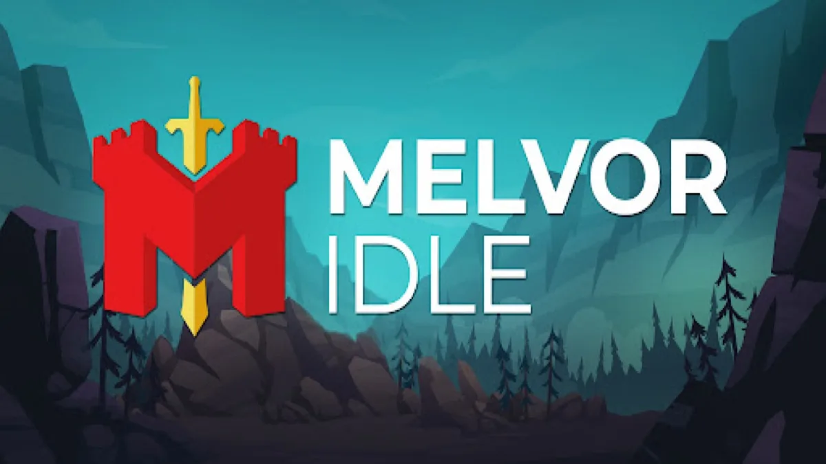 Melvor Idle official Google Play header, the phone build of the idle RPG