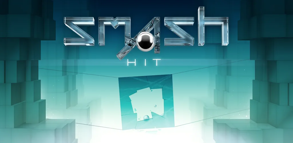 Smash Hit, a free glass-smashing rhythm game on Android