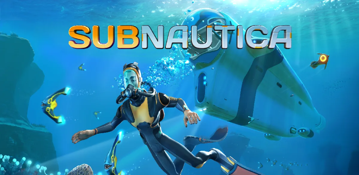 Subnautica Play Store art, an underwater open world on Android and iPhone