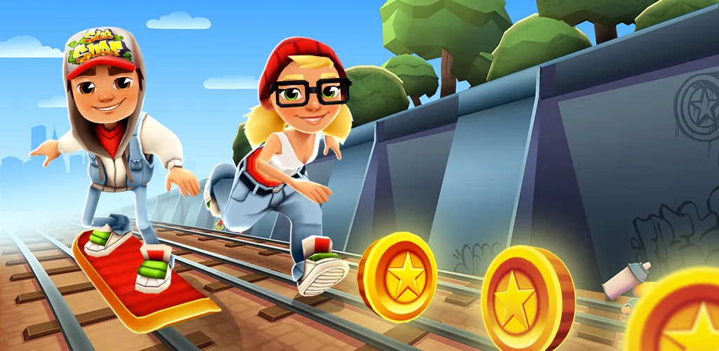 Subway Surfers, a free endless runner on Android
