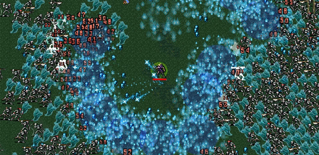 Vampire Survivors, a free survival game on Android